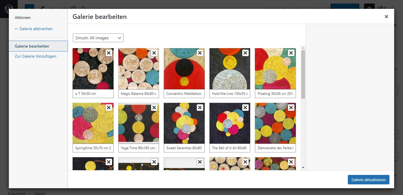 Bildergalerien in WordPress: 5. Schritt © B&N Internet-Marketing