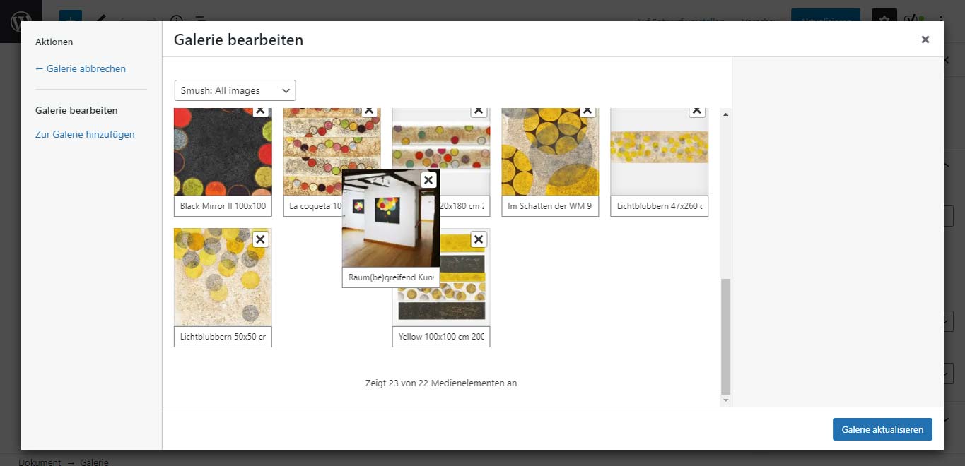 Bildergalerien in WordPress: 7. Schritt © B&N Internet-Marketing