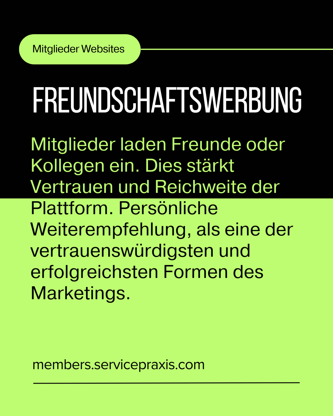Freunschaftswerbung als effektivste Methode des Marketing © Internet-Marketing